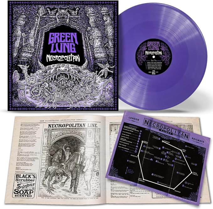 Green Lung Necropolitan Vinyl LP Purple Colour Due Out 11/09/26