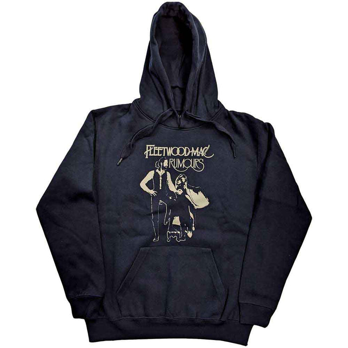 Fleetwood Mac Rumours Navy Blue Medium Hoodie