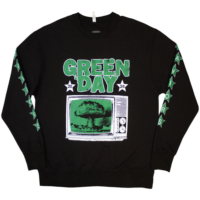 Green Day TV Explosion Medium Sweatshirt