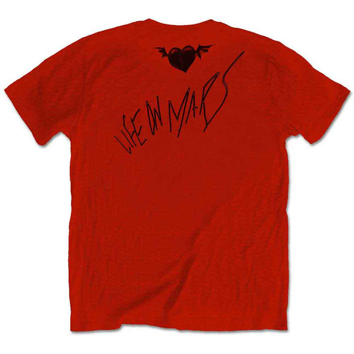 Yungblud Life on Mars Red Large T-Shirt