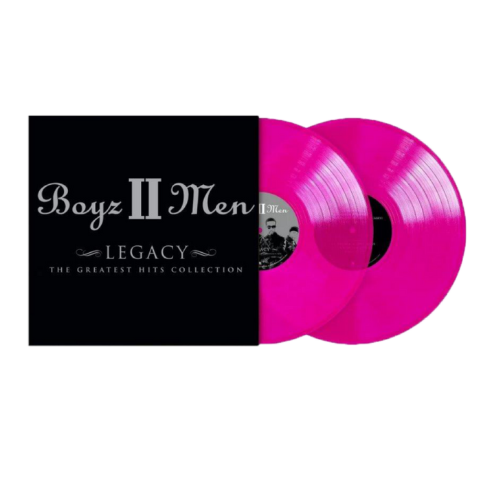 Boyz II Men Legacy: The Greatest Hits Collection Vinyl LP Purple Opaque Colour 2024