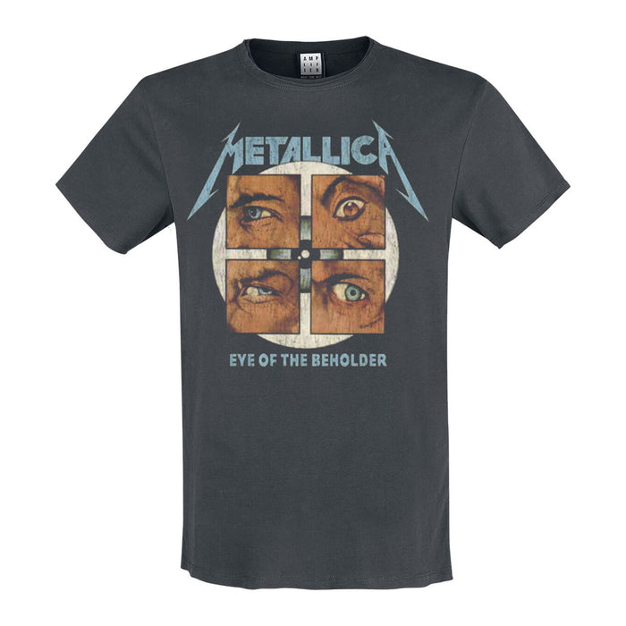 Metallica Eye Of The Beholder Charcoal Grey Small T-Shirt