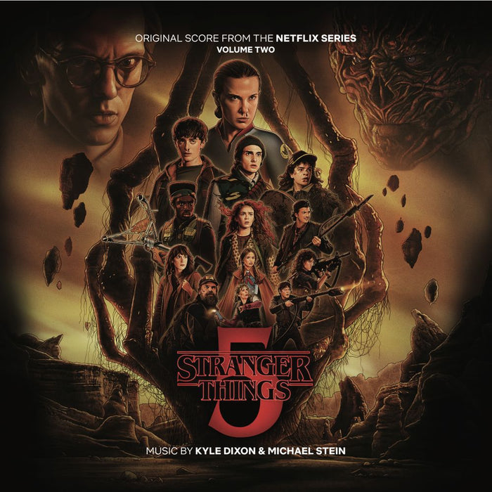 Kyle Dixon & Michael Stein Stranger Things 5 (Original Score - Volume Two) Vinyl LP Metallic Silver Colour Due Out 17/07/26