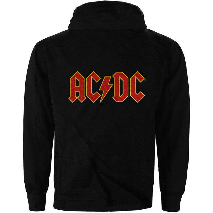 AC/DC X-Large Zipped Hoodie