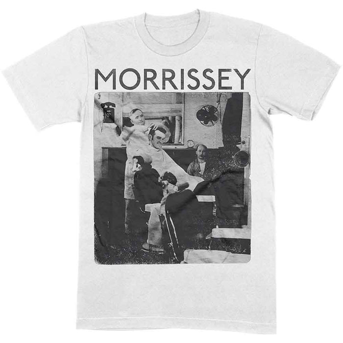 Morrissey Barber Shop White Small T-Shirt