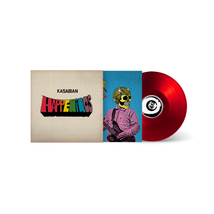 Kasabian Happenings Vinyl LP Indies Red Colour 2024