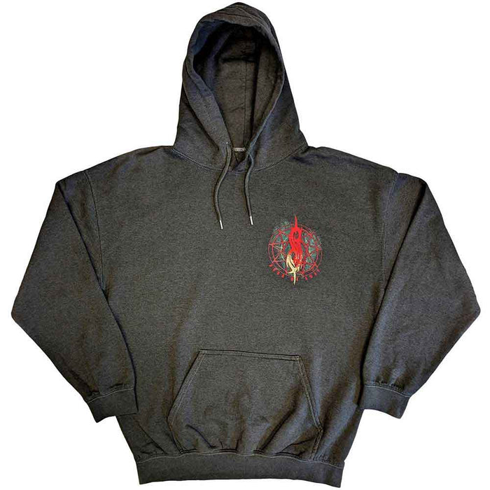 Slipknot Burn Me Away Grey Medium Hoodie