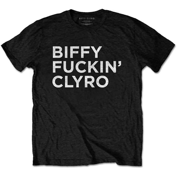 Biffy Clyro Biffy Fuckin Clyro Black XX-Large T-Shirt