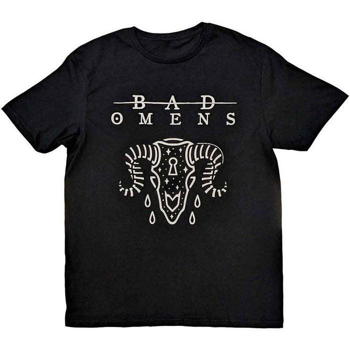 Bad Omens Ram Skull Black XX-Large T-Shirt