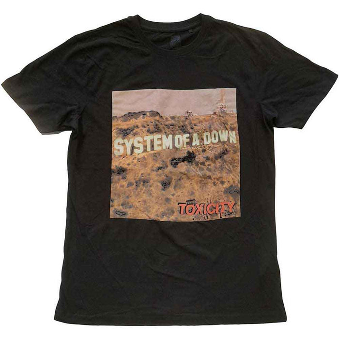 System Of A Down Toxicity Black Large T-Shirt