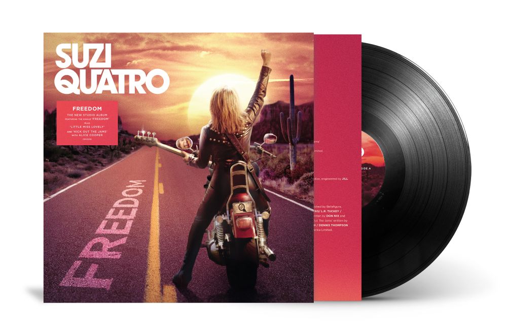 Suzi Quatro Freedom Vinyl LP Due Out 27/03/26