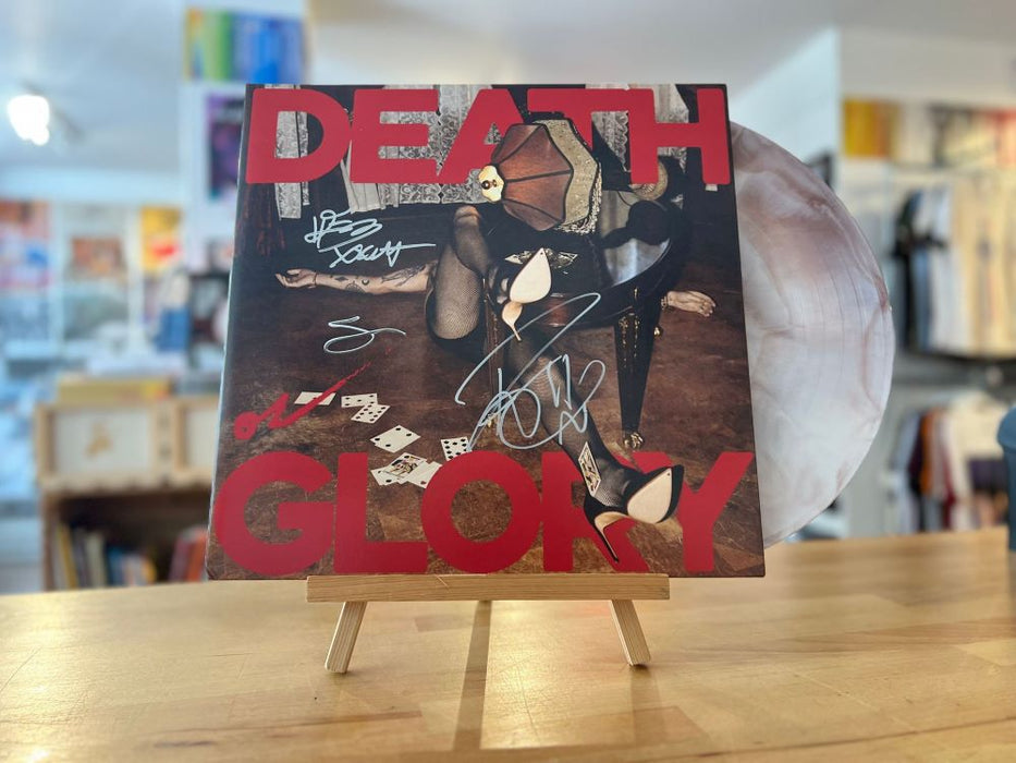 Palaye Royale Death Or Glory Vinyl LP *Signed* Brown & White Galaxy Colour 2024