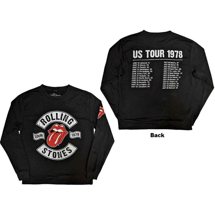 The Rolling Stones US Tour 1978 X-Large Sweatshirt