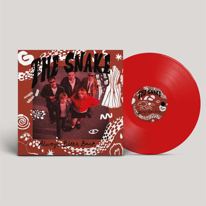 The Snake Always Bites Back Vinyl LP Transparent Red Colour 2025