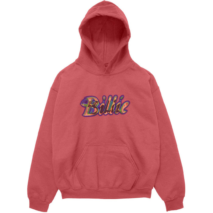 Billie Eilish Silhouettes Red Small Hoodie