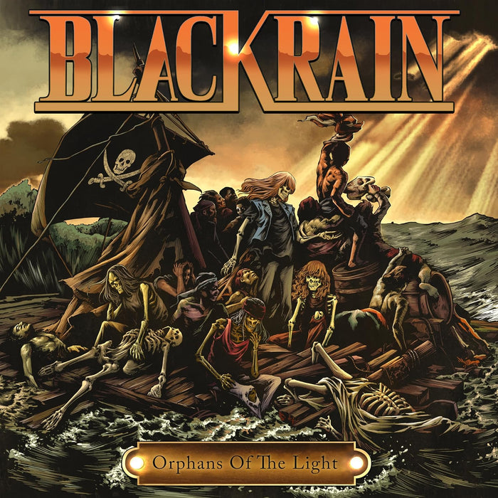 Blackrain Orphans Of The Light Orange Vinyl 2 x 12"" Vinyl Album Due Out 27/02/26