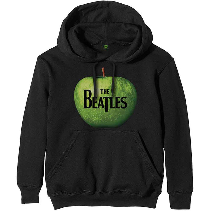 The Beatles Apple Logo Black X-Large Hoodie