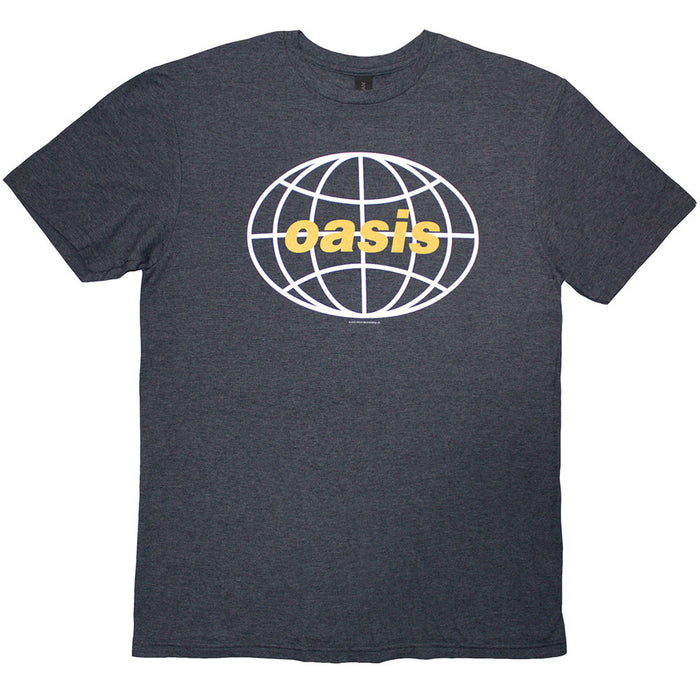 Oasis 1998 World Tour USA/Canada Navy Blue Large T-Shirt