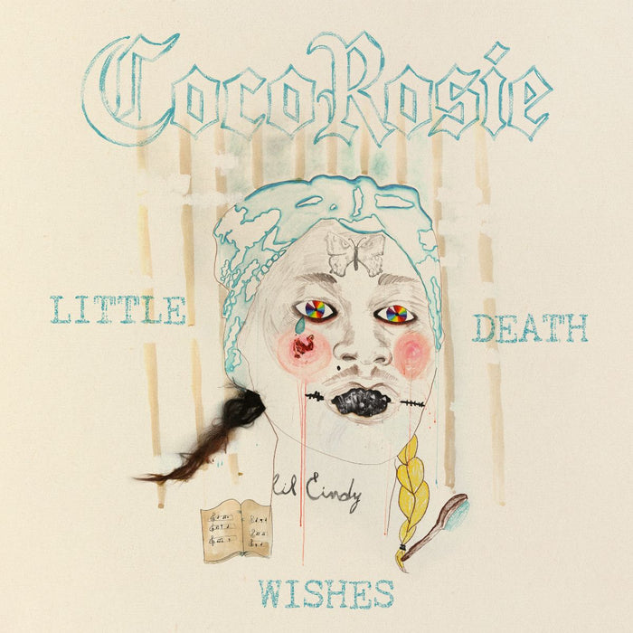 CocoRosie Little Death Wishes Vinyl LP Teardrop Aqua Colour Due Out 28/03/25