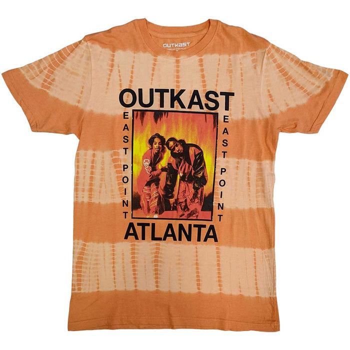 Outkast Atlanta Orange Dye Wash X-Large Unisex T-Shirt