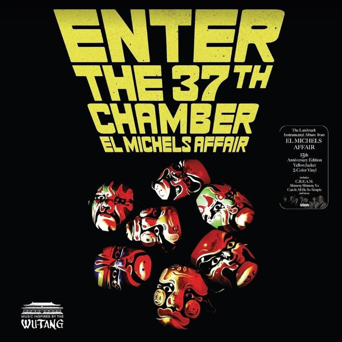 El Michels Affair Enter the 37th Chamber Vinyl LP 15th Anniversary Yellow & Black Swirl Colour 2024