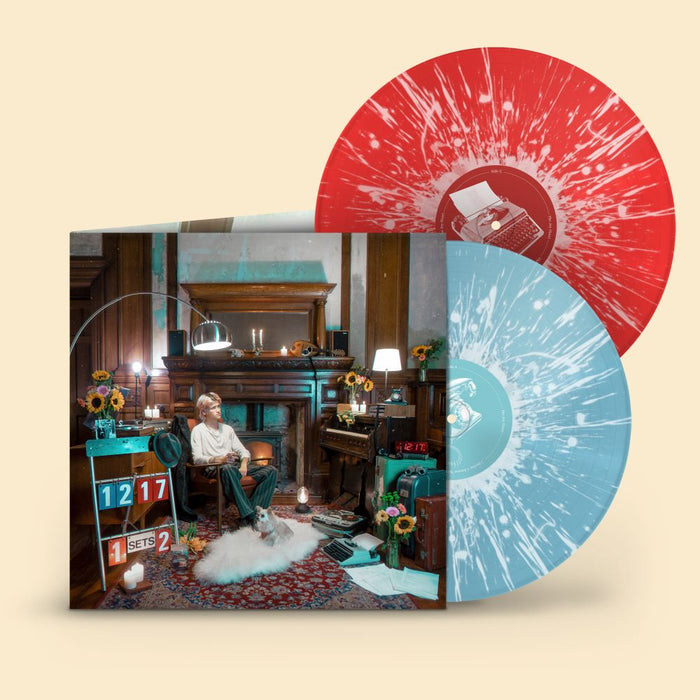 The Joy Hotel Ceremony Vinyl LP Blue w/White Splatter & Red w/White Splatter Colour