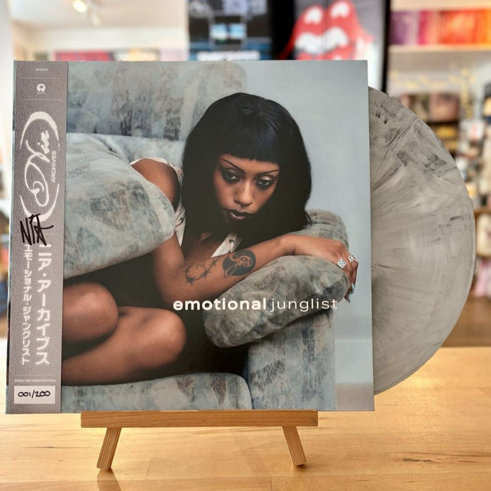 Nia Archives Emotional Junglist Vinyl LP Signed Assai Obi Edition Black & White Marble Colour 2026