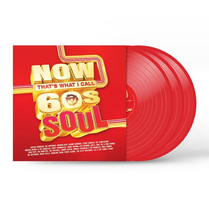 NOW That's What I Call 60s Soul Vinyl LP Red Colour 2025