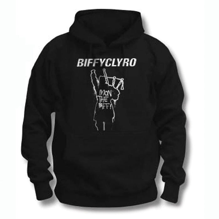 Biffy Clyro Mon The Biff Black Small Hoodie