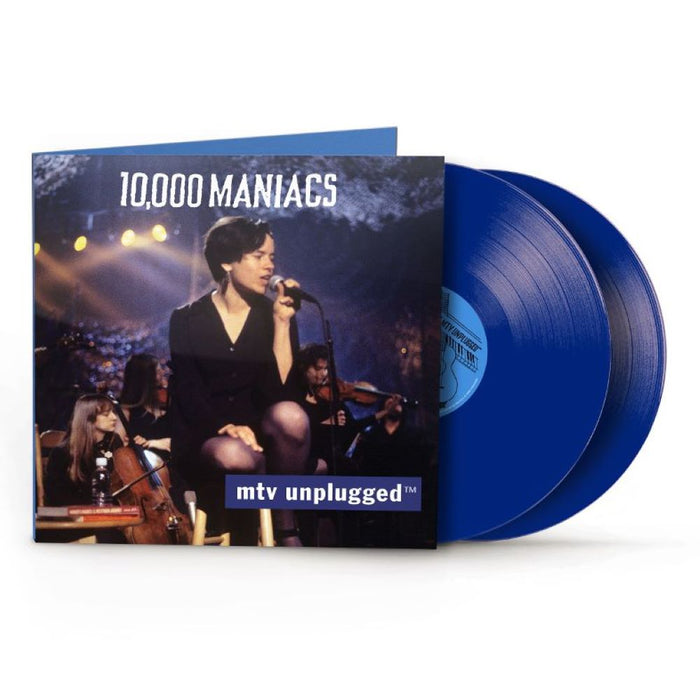 10,000 MANIACS MTV Unplugged Vinyl LP Cobalt Colour 2024