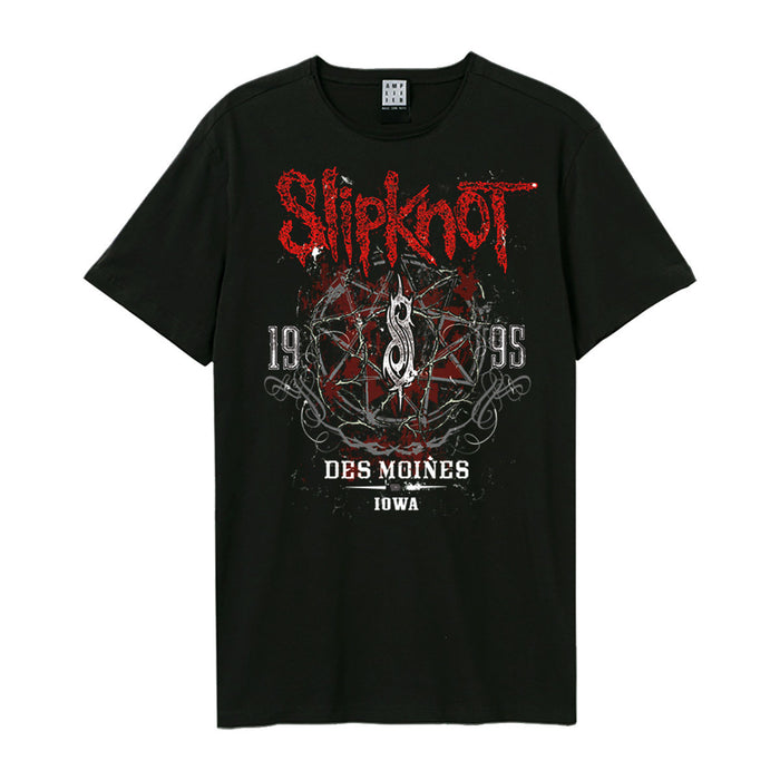 Slipknot Des Moines Amplified Vintage Charcoal X-Large Unisex T-Shirt