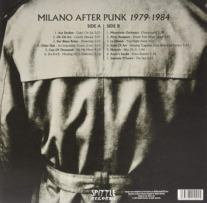 Various Artists Milano After Punk Vinyl LP 2019