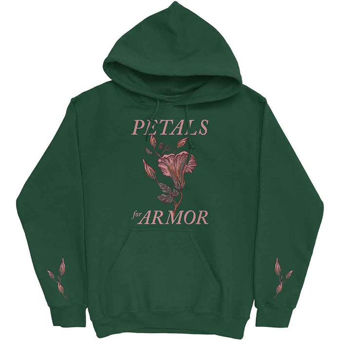 Hayley Williams Petals Green X-Small Hoodie