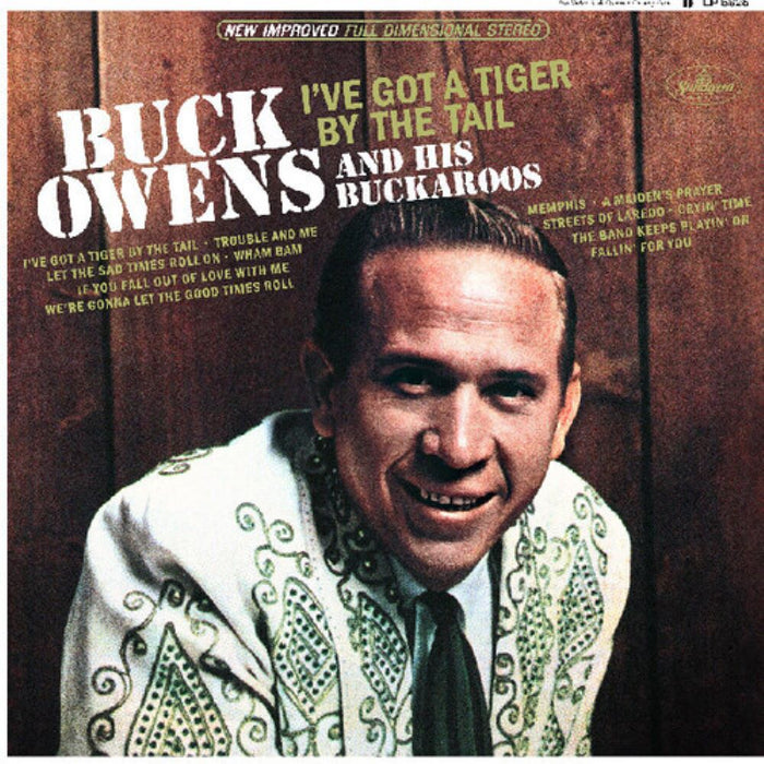 Buck Owens I've Got A Tiger By The Tail Vinyl LP Orange Colour Black Friday 2024