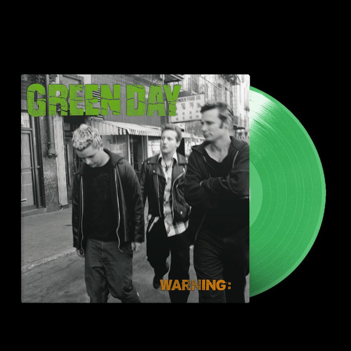 Green Day Warning Vinyl LP Fluorescent Green Colour 2024