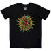 Alice In Chains Sun Logo Black Small T-Shirt