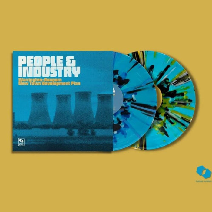 Warrington Runcorn New Town Development Plan People & Industry Special Edition Vinyl LP Yellow Splatter Colour + 12" Due Out 03/07/26