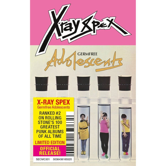 X-Ray Spex Germfree Adolescents Cassette Tape Due Out 25/09/26