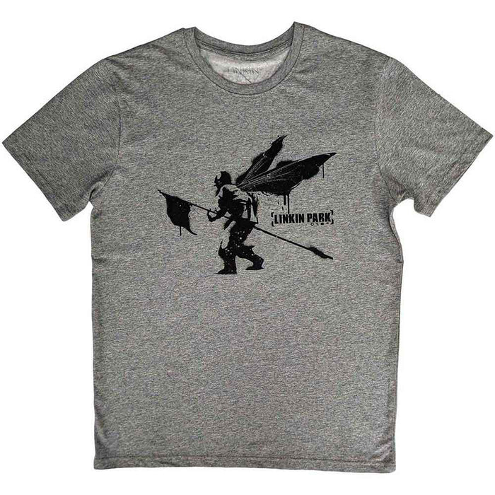 Linkin Park Street Soldier Grey Medium T-Shirt
