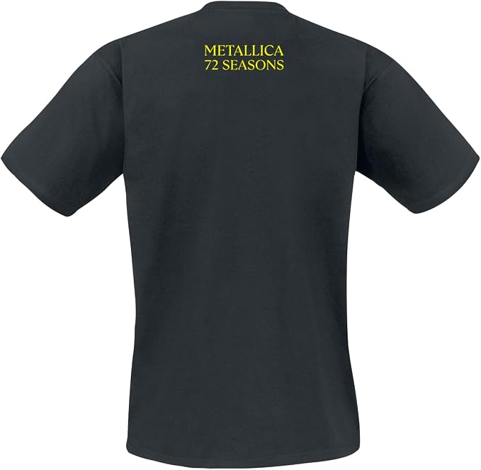 Metallica 72 Seasons Guitar Black Large T-Shirt