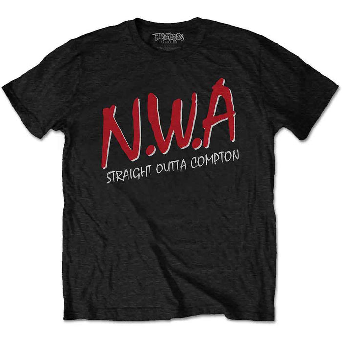 N.W.A Straight Outta Compton Black Large T-Shirt