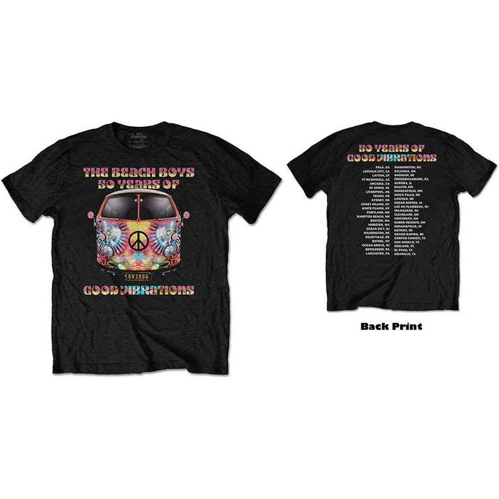 The Beach Boys Good Vibes Tour Black XXX-Large T-Shirt