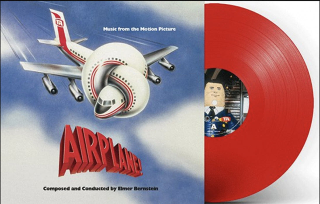 Elmer Bernstein Airplane! The Soundtrack Vinyl LP "There is no stopping in the RED Zone" Colour RSD 2024