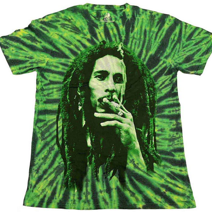 Bob Marley Smoke Green Small T-Shirt