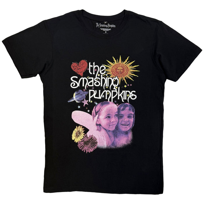 Smashing Pumpkins Celestial Collage Black X-Large T-Shirt