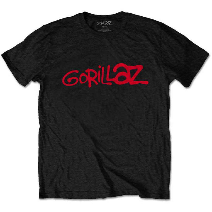 Gorillaz Logo Black Medium T-Shirt