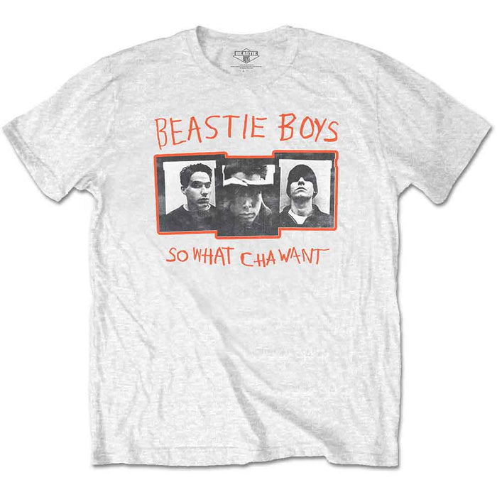 Beastie Boys So What Cha Want White Medium T-Shirt