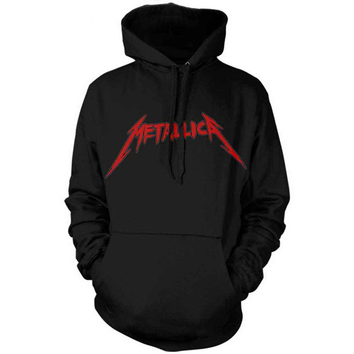 Metallica 7 Skull Screaming Red Black Small Hoodie