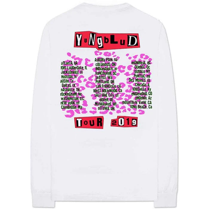 Yungblud Punker White XX-Large Long Sleeve T-Shirt