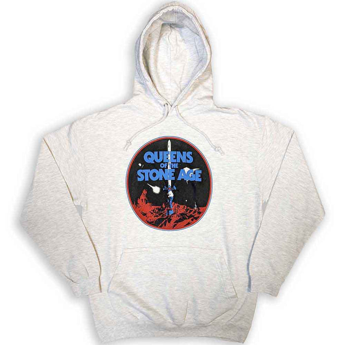 Queens Of The Stone Age Branca Sword Grey Small Hoodie